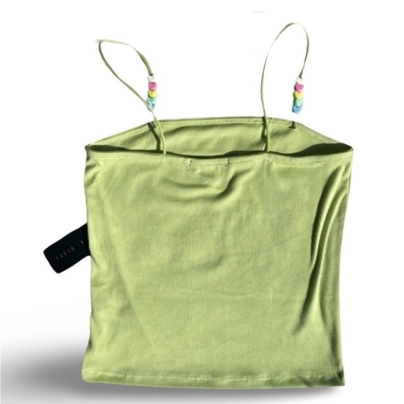 NWT Candy Hearts Spaghetti Strap Top: A Sweet & Stylish Choice for Juniors Large - Picture 3 of 6